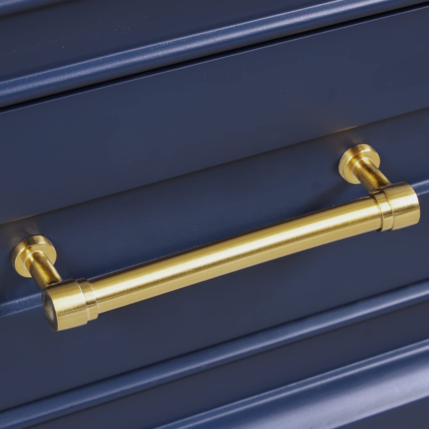 Blossom 24 Inch Bathroom Vanity with Sink, Navy Blue – Solid Wood Cabinet with Marble Countertop and Ceramic Undermount Sink, Single Sink Freestanding Vanities for Modern Small and Large Bathrooms - Image 8