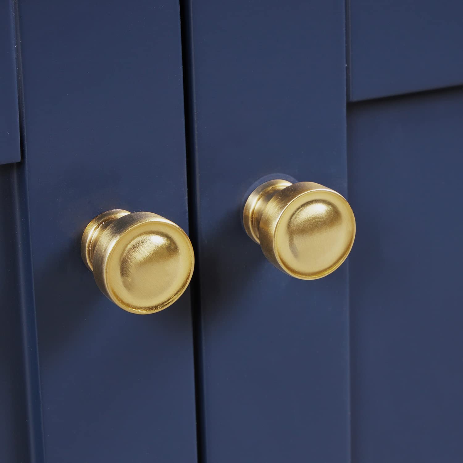 Blossom 24 Inch Bathroom Vanity with Sink, Navy Blue – Solid Wood Cabinet with Marble Countertop and Ceramic Undermount Sink, Single Sink Freestanding Vanities for Modern Small and Large Bathrooms - Image 9